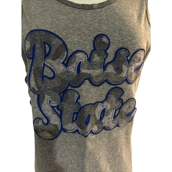 New Boise State Broncos BSU Colosseum Gray Tank Top Shirt Women's M - Picture 2 of 6